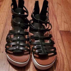 MIA Black Sandals
